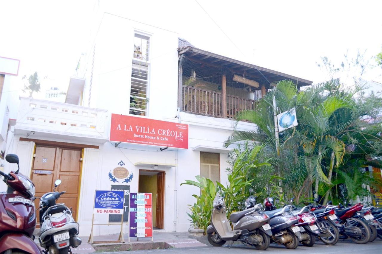 A La Villa Creole بونديتْشيري المظهر الخارجي الصورة
